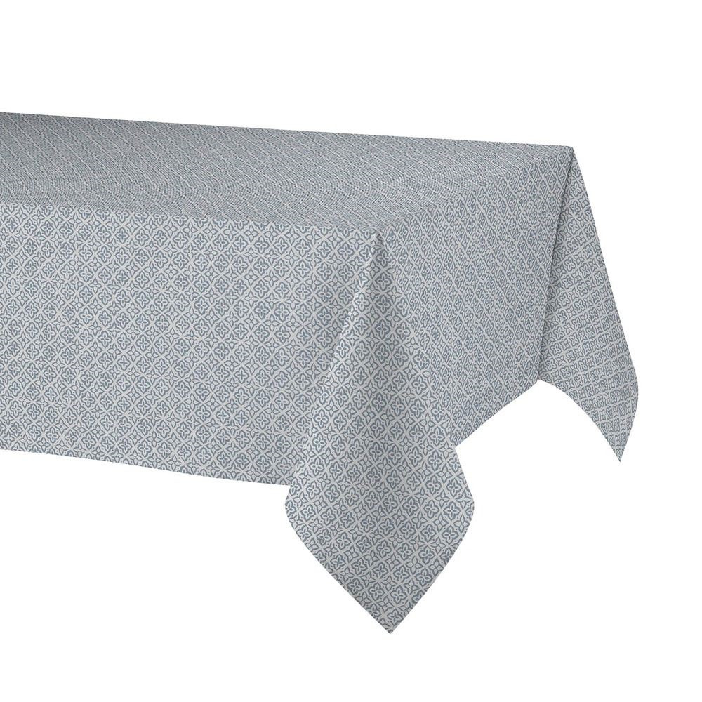 Mantel antimanchas Rodas Azul Atenas | CasayTextil
